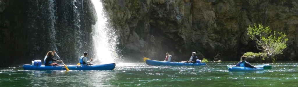 Descente du Tarn en canoë-kayak ou stand-up paddle de Sainte-Enimie à La Malène