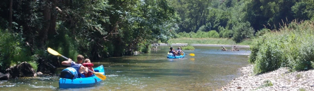 Descente du Tarn en canoë-kayak du Camping Le site de Castelbouc à La Malène - Rives-Basses