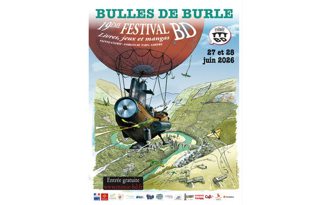 Stripfestival 2026 in Sainte-Enimie: 27-28 juni, gratis toegang.&laquo;&nbsp;></a>		</div>				<div class=