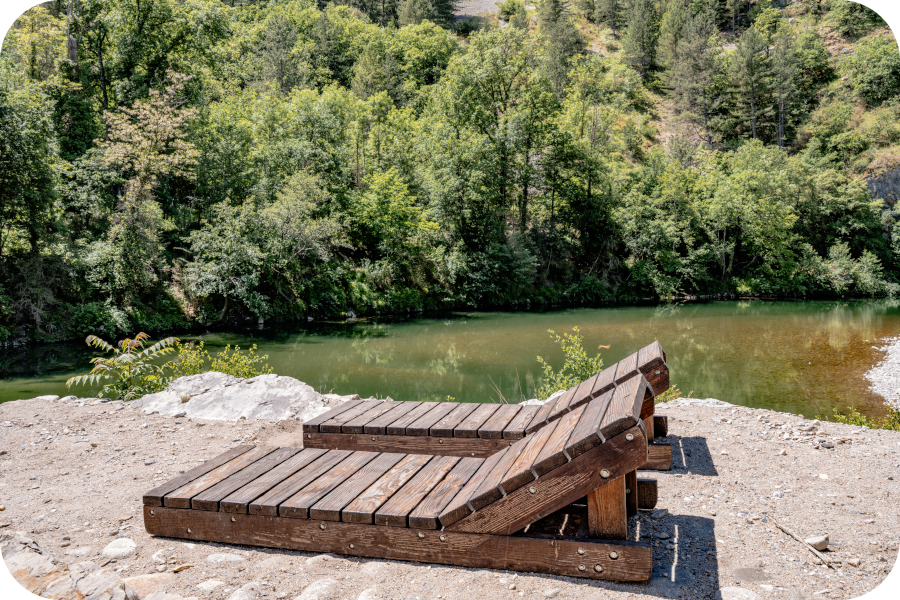 Camping Le Site de Castelbouc - Ställplatser